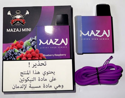 MAZAJ MINIBLUEBERRY RASPBERRY - 900 PUFFS 