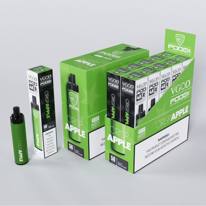 VGOD POD 4K R DISPOSABLE DEVICE - CRISP APPLE