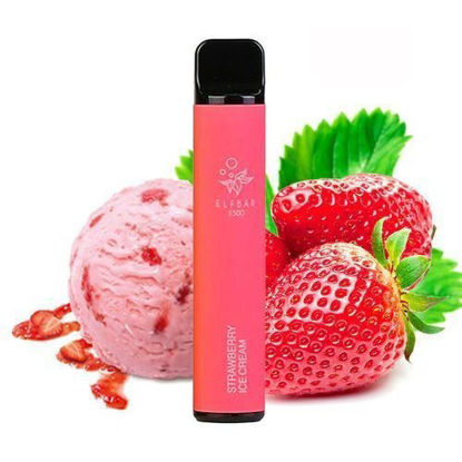 ELF BAR 1500 STRAWBERRY ICE CREAM - DISPOSABLE POD