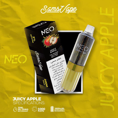 NEO  JUICY APPLE 5000 PUFFS  - DISPOSABLE POD