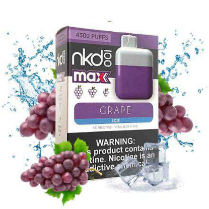 NKD 100 MAX GRAPE ICE DISPOSABLE DEVICE - BY NAKED