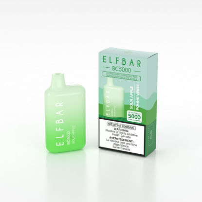 ELF BAR BC5000 DISPOSABLE DEVICE - SOUR APPLE