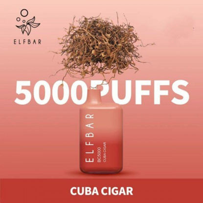 ELF BAR BC5000 DISPOSABLE DEVICE - CUBA CIGAR