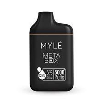 MYLE META BOX DISPOSABLE DEVICE 5000 PUFFS SWEET TOBACCO