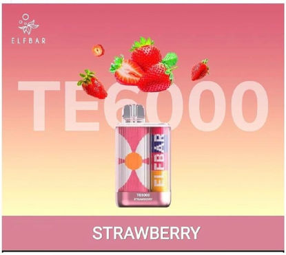 ELF BAR TE6000 DISPOSABLE DEVICE - STRAWBERRY